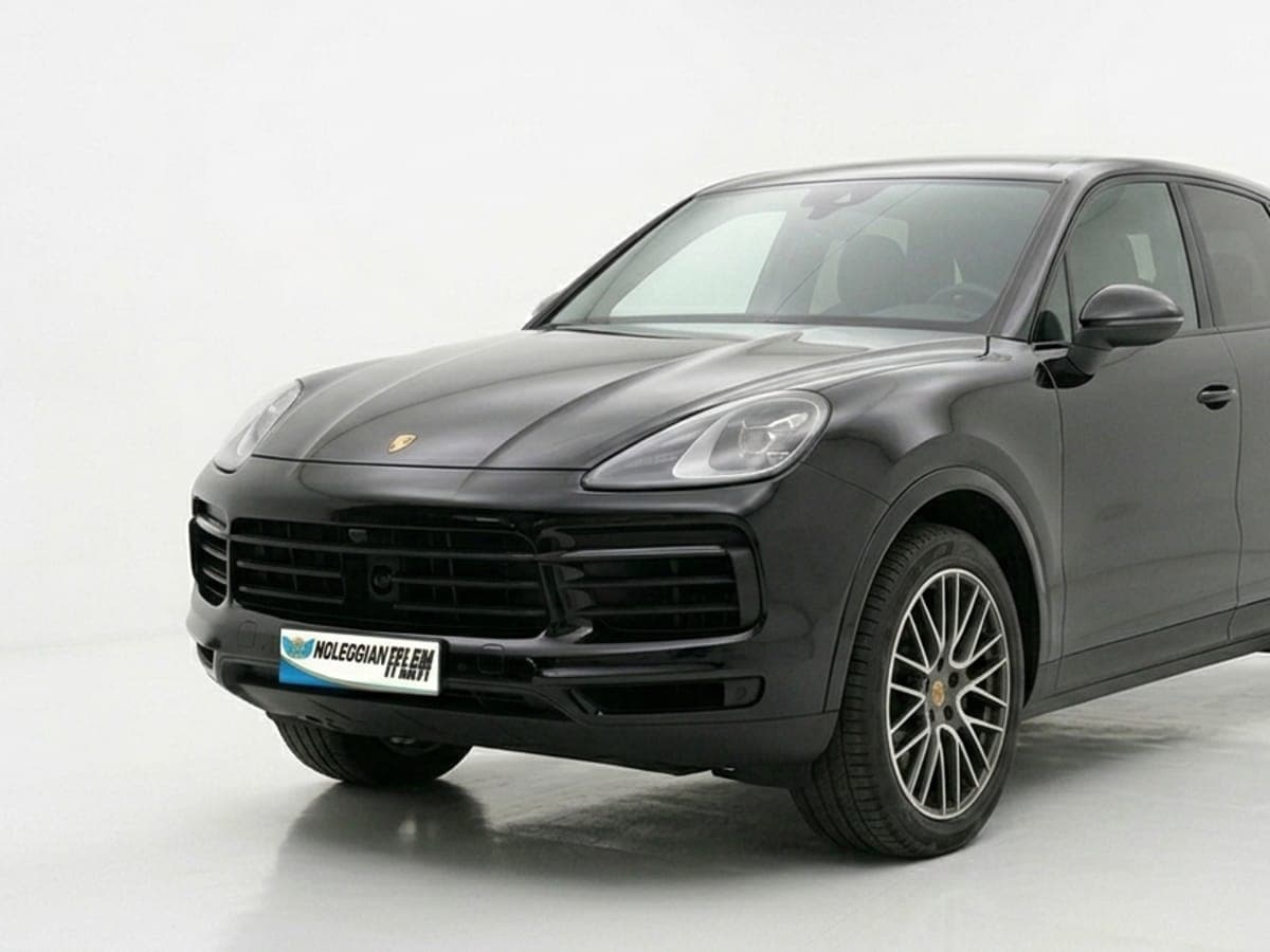 Porsche Cayenne nera